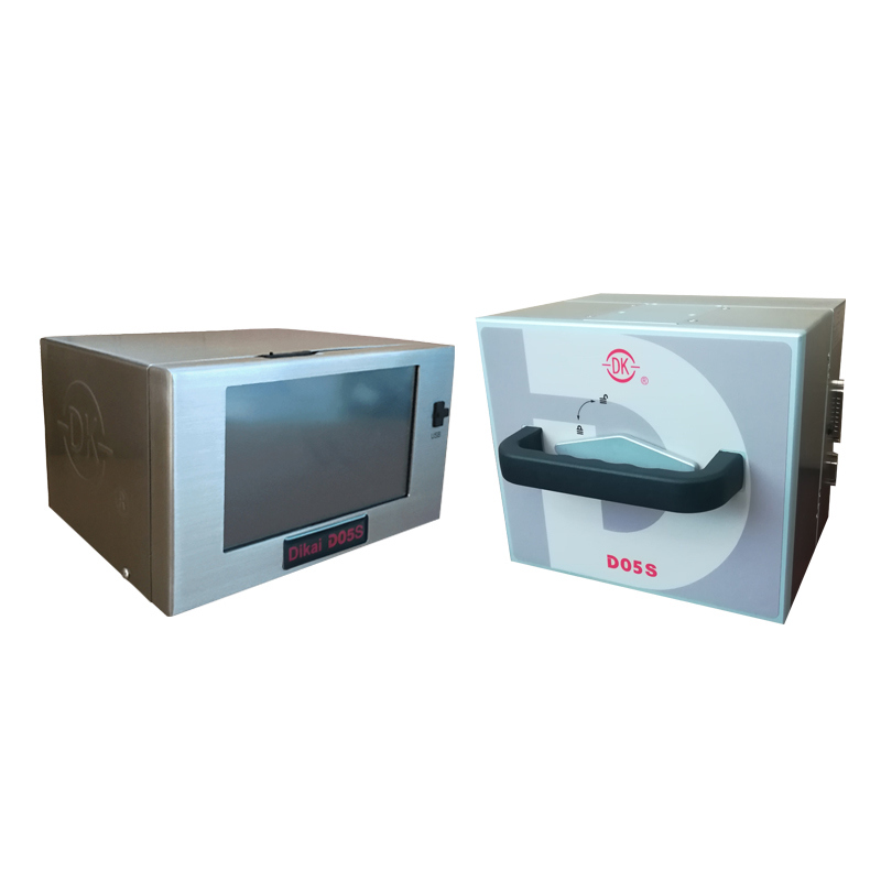 DIKAI D05S 53 мм Термопередающий печатный станок с питанием AC100-240V 6барным воздушным питанием и 53x70 мм машинкой умного кодирования