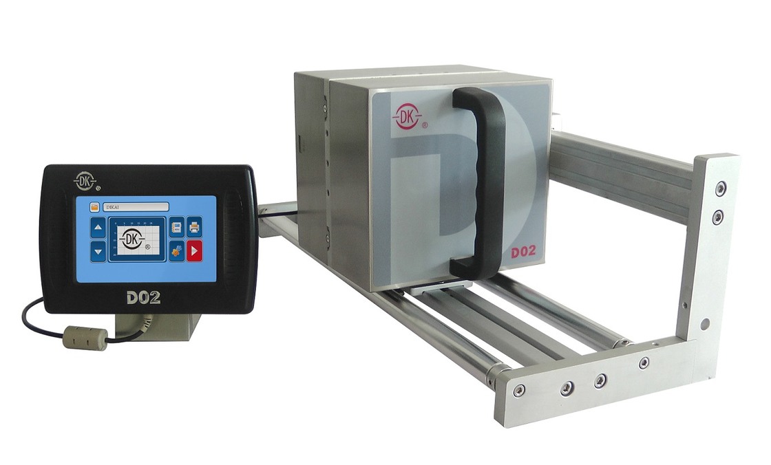 Автоматический термотрансферный печатный станок с 24 мм печатной головкой 200 DPI и максимальной длиной ленты 450 м для высокоскоростной печати