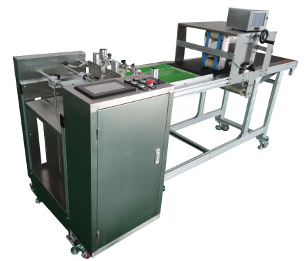 DIKAI Pouch Labeling Automatic Sticker Pasting Machine Vacuum Type