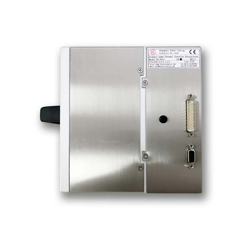 Автоматический термотрансферный принтер DIKAI D05S с областью печати 53 мм * 150 мм и скоростью печати 2-36 м/мин для пакетов из пластиковой фольги